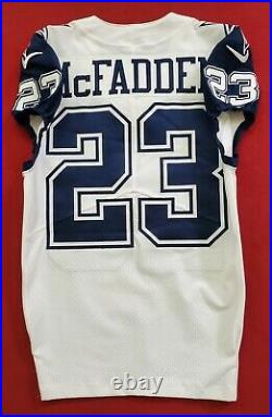 #23 McFadden of Dallas Cowboys Color Rush Game Issued Jersey