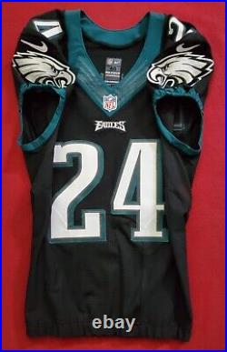#24 Ryan Mathews of Philadelphia Eagles NFL Game Issued Alternate Jersey