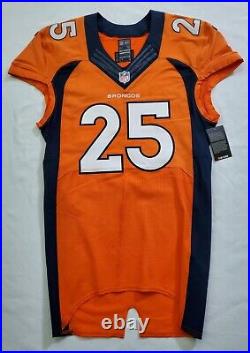 #25 Chris Harris Jr. Of Denver Broncos NFL Team Issued Jersey