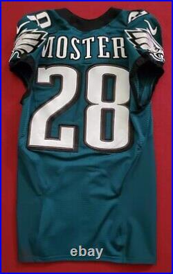#28 Raheem Mostert of Philadelphia Eagles NFL Game Issued Home Jersey