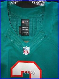 #3 Andrew Franks Miami Dolphins Game Used/issued Throwback Nike Jersey Size 38