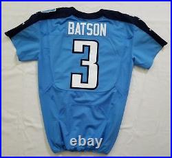 #3 Batson of Tennessee Titans NFL Locker Room Game Issued Jersey