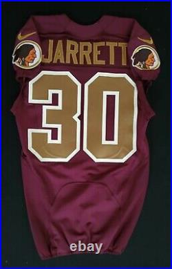 #30 Kyshoen Jarrett of Washington Redskins NFL Alternate Game Issued Jersey