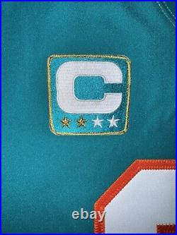 #31 Michael Thomas Mia Dolphins Game Issued Retro Jersey Size 40 Captains Patch