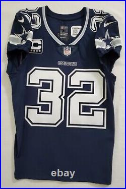 #32 Orlando Scandrick of Cowboys NFL Game Issued Jersey with Captain Patch