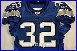 #32 Pearson of Detroit Lions NFL Game Issued Player Worn Jersey