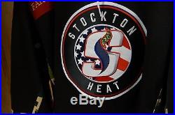 #36 Jon Gillies Game Issued Stockton Heat Military Jersey