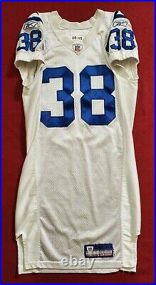 #38 Newton of Indianapolis Colts NFL Game Issued Player Worn Jersey