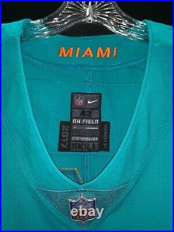 #4 Matt Darr Miami Dolphins Team Issued/game Used Authentic Nike Jersey Sz-42