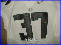 42 Nike Authentic Game Team Issued Oregon Ducks Football Jersey Jackson III #37