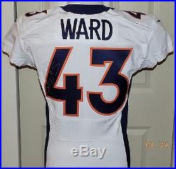 43T. J. WARD, 2016 NIKE, PSA/DNA, AUTOGRAPHED, Game Issued 11/13/2016