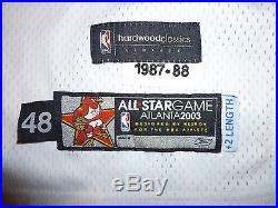 #5 Jason Kidd 2003 Nba All-star Game East White Game-issued Pro-cut Jersey 48+2