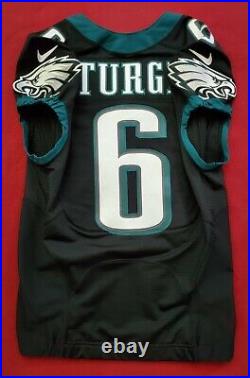 #6 Caleb Sturgis of Philadelphia Eagles NFL Game Issued Alternate Jersey 64493