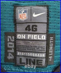 #67 Dennis Kelly of Philadelphia Eagles NFL Locker Room Game Issued Home Jersey