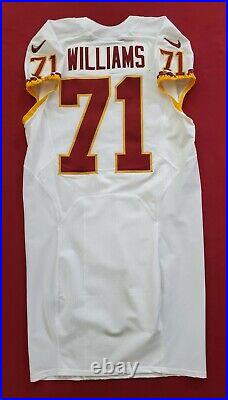 #71 Trent Williams of Washington Redskins NFL Game Issued Road Jersey 81675