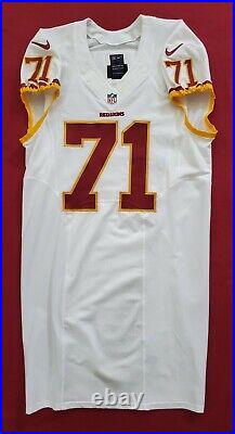 #71 Trent Williams of Washington Redskins NFL Game Issued Road Jersey 81675