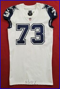 #73 Joe Looney of Dallas Cowboys NFL Color Rush Game Issued Jersey 87204