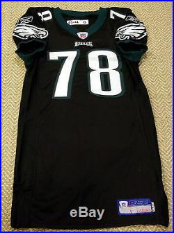 #78 Stacy Andrews of Philadelphia Eagles NFL Locker Room Game Issued Jersey