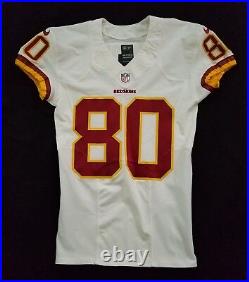 #80 Jamison Crowder of Washington Redskins NFL Game Issued Road Jersey 66359