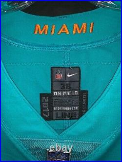 #82 Mitch Matthews Miami Dolphins Game Used/team Issued Authentic Nike Jersey