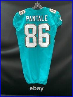 #86 Chris Pantale Miami Dolphins Team Issued/game Used Authentic Nike Jersey