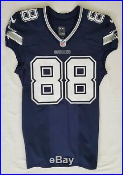 #88 Dez Bryant of Dallas Cowboys NFL Locker Room Game Issued Jersey