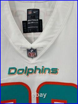#88 Mike Gesicki Miami Dolphins Nike Team Issued Jersey Sz-44 Year 2017