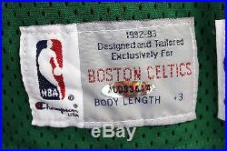 92/93 Boston Celtics Game Issued Custom +3 Jersey Autographed by Larry Bird #33
