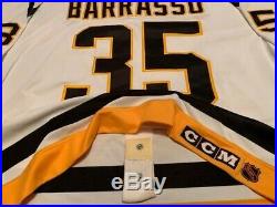 92-93 Tom Barrasso Pittsburgh Penguins Game Issued/Game Worn Jersey Size 56