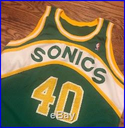 93-94 Seattle Supersonics Shawn Kemp Pro Cut Authentic Team Issued Game Jersey