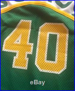 93-94 Seattle Supersonics Shawn Kemp Pro Cut Authentic Team Issued Game Jersey