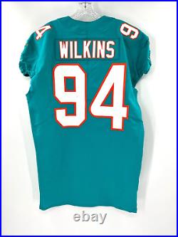 #94 Christian Wilkins Miami Dolphins Nike Team Issued Jersey Sz-48 Year 2017