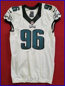 #96 Bennie Logan of Philadelphia Eagles NFL Locker Room Game Issued Jersey