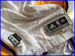 Adidas Ltd Edition Authentic Lakers Kobe Bryant Wht Game Issue Jersey New In Box