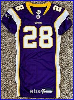 ADRIAN PETERSON 07 ROOKIE Game Issued Worn Style AUTOGRAPHED Vikings NFL Jersey