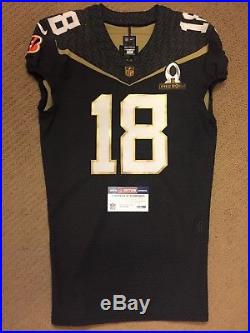AJ Green #18 Nike 2016 NFL Pro Bowl Game Issued Jersey with Authentication