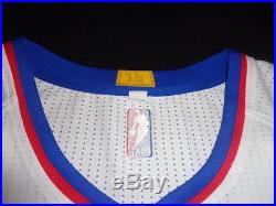 ALLEN IVERSON AUTOGRAPHED PHILADELPHIA 76ERS GAME ISSUED 2014-15 JERSEY