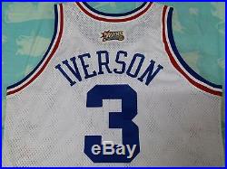 ALLEN IVERSON GAME ISSUED 2003 All Star GAME Game Issue JERSEY