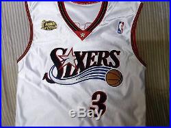 Allen Iverson Game Issued Nba Final Game Jersey