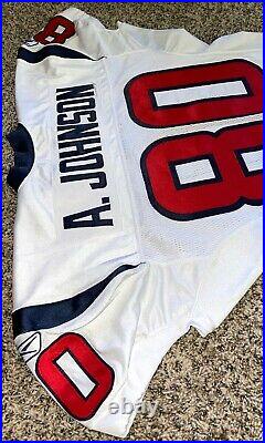 ANDRE JOHNSON 2003 ROOKIE Game Issued Worn Style AUTOGRAPHED Texans NFL Jersey