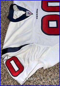 ANDRE JOHNSON 2003 ROOKIE Game Issued Worn Style AUTOGRAPHED Texans NFL Jersey