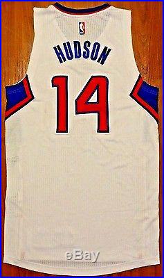 Authentic Adidas Lester Hudson Los Angeles Clippers Game Issue Jersey L +2 Nba