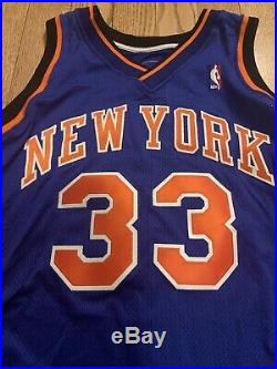 AUTHENTIC ADIDAS TEAM ISSUED GAME JERSEY New York Knicks Patrick EWING