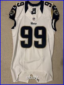 Aaron Donald Signed Team Issued Game Jersey Un Used Worn L. A. Rams NFL Auctions