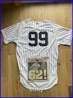 Aaron Judge Jersey 2022 Game Issued Jersey (not game worn)