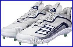 Aaron Judge Yankees Player-Issued Gray & Navy Adidas Cleats from the 2021 Season