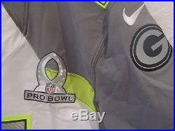 Aaron Rodgers G. B. Packers Game Issued/Back Up Pro Bowl Jersey (2015) PSA Cert