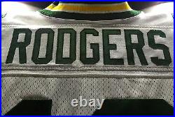 Aaron Rodgers SB XLV Team Issued Signed Packers Pro NFL Game Jersey OFA Football