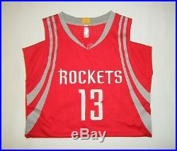 Adidas Houston Rockets Pro Cut Game Jersey Sz Medium +2 Team Issue NBA Authentic