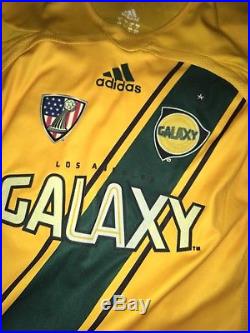 Adidas LA Galaxy 2006 Home MLS Player Issue LS Game Soccer Jersey M